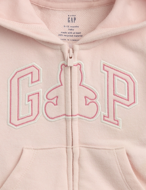 Baby VintageSoft Terry Gap Logo Zip Hoodie