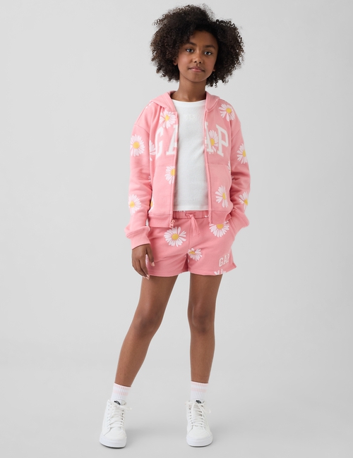 Kids Gap Logo French Terry Pull-On Shorts