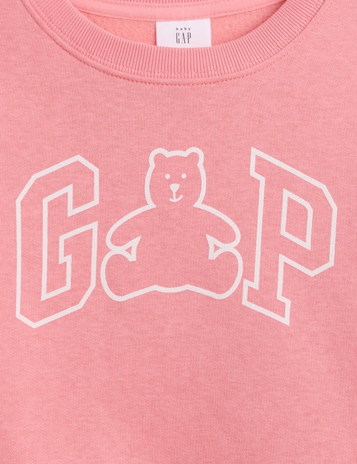 babyGap Logo Relaxed Crewneck Sweatshirt