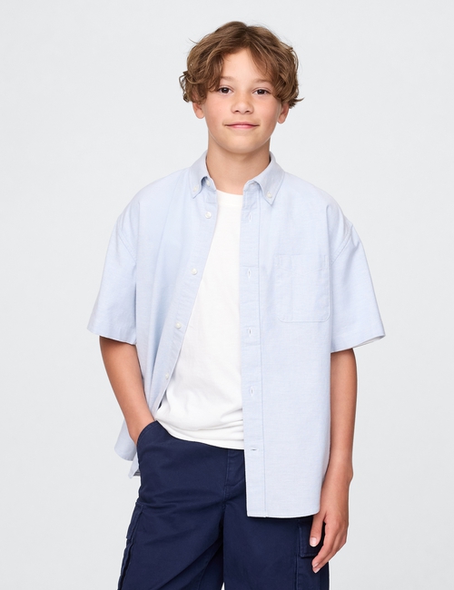 Kids Relaxed Oxford Shirt