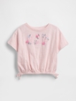 Baby & Todder Organic Cotton Embroidered Logo T-Shirt