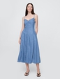 Denim Maxi Dress