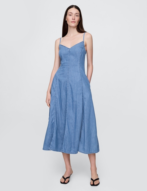 Denim Maxi Dress