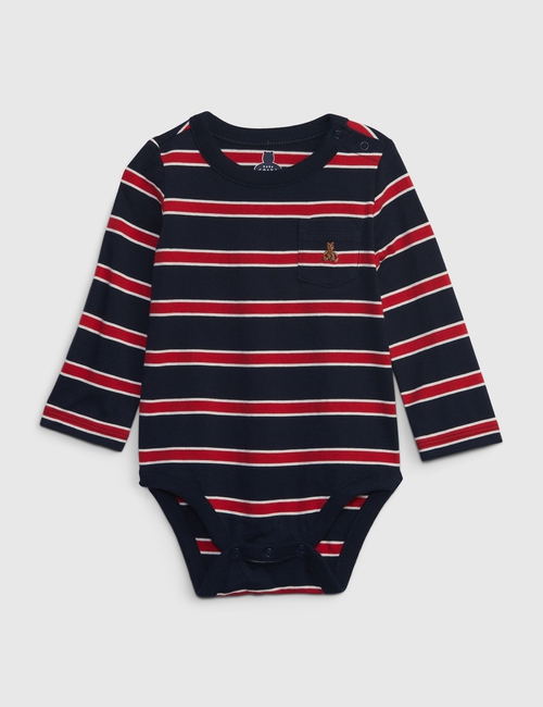 Baby Organic Cotton Mix and Match Stripe Bodysuit