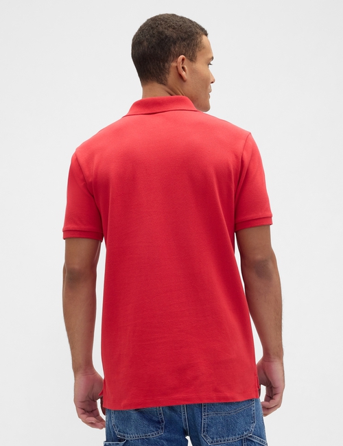 Stretch Pique Polo Shirt