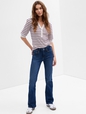 Mid Rise Baby Boot Jeans