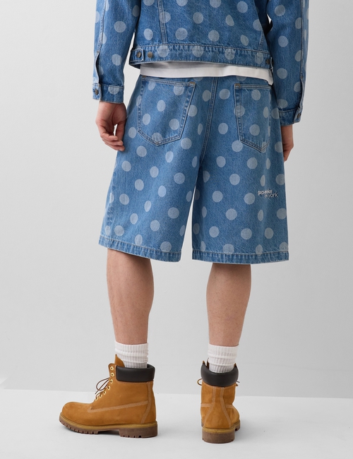 Gap × Awake NY ‘90s Loose Dotted Denim Shorts