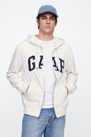 Gap Logo Zip Hoodie