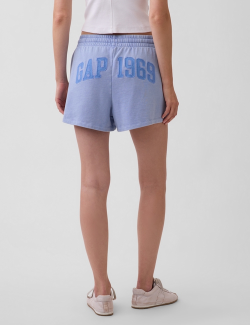 3" French Terry Relaxed Logo Sweat Shorts