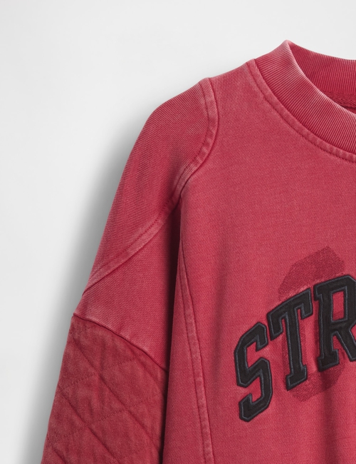 GAP X STRANGER THINGS CROPPED CREW