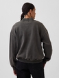 Heavyweight French Terry Oversized Mockneck Sweatshirt