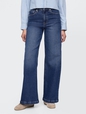 Curvy High Rise Stride Wide-Leg Jeans