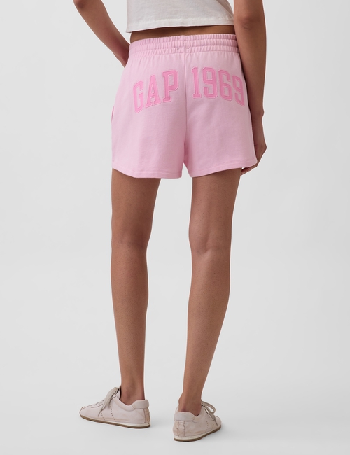 3" French Terry Relaxed Logo Sweat Shorts