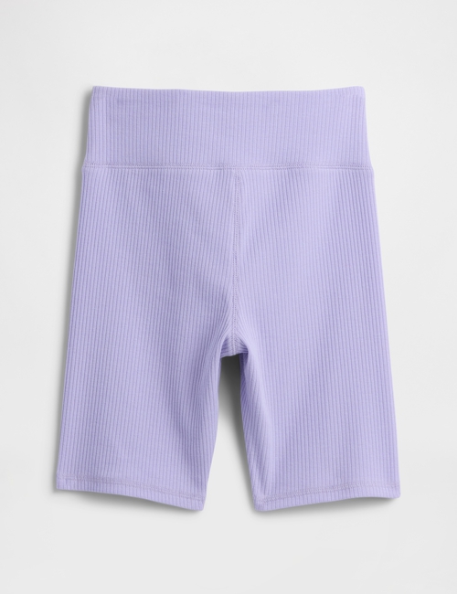 Kids Ribbed Bike Shorts