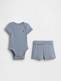 Baby Grow-With-Me TinyRib Short Set