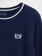 CashSoft Varsity Sweater