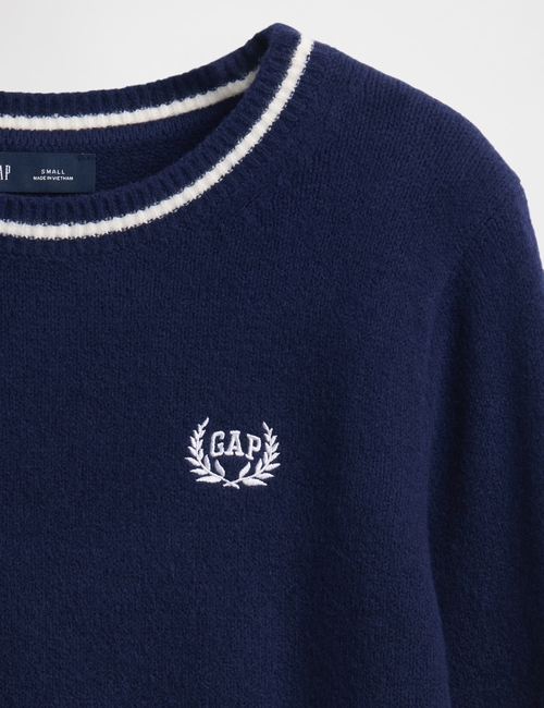 CashSoft Varsity Sweater