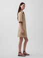 SS FITTED MINI SHIRTDRESS