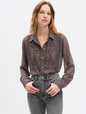Beaded Boyfriend Shirt