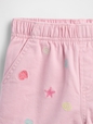 babyGap Pull-On Embroidered Denim Shorts