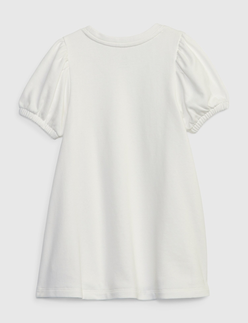 Toddler Puff Sleeve Gap Logo Dress