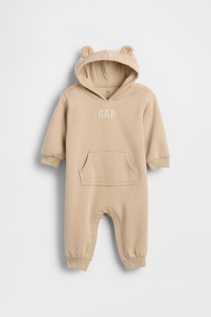 Baby VintageSoft Logo Hoodie One-Piece