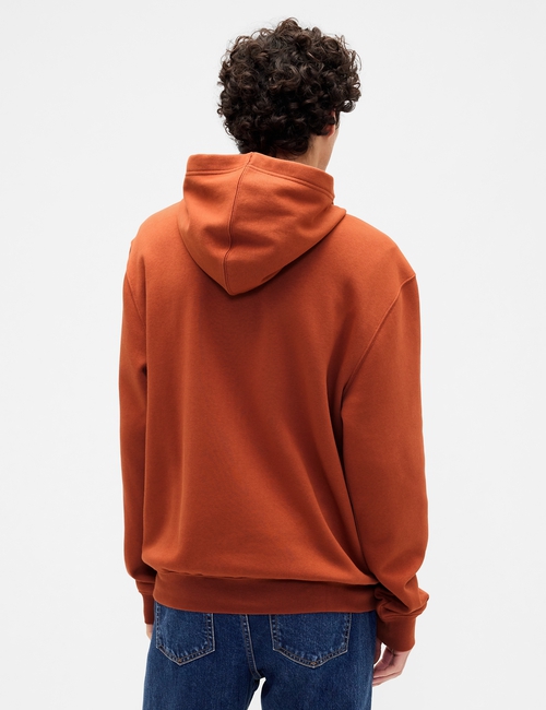 Relaxed Gap Logo Zip Hoodie