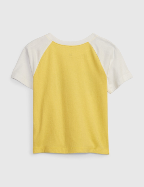 تي شيرت بشعار جاب مقسم بألوان للأطفال الرضع