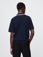 Johnny-Collar Sweater