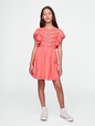 Kids Lace Tiered Ruffle Dress