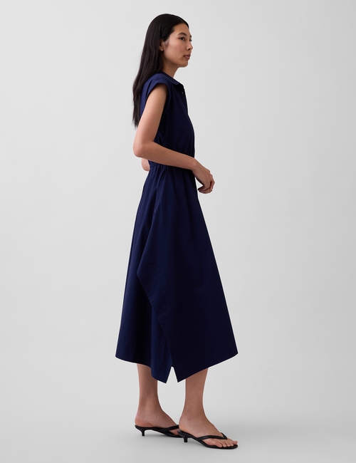Poplin Handkerchief Shirtdress