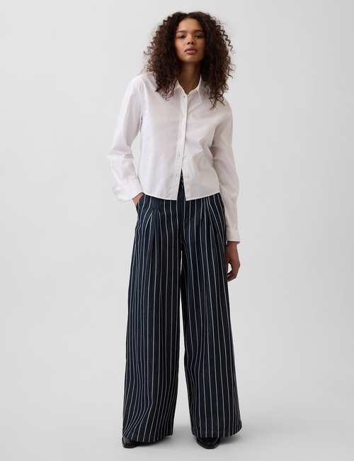 Gap × HFR Extra High Rise Stripe Denim Trousers by LaTouché