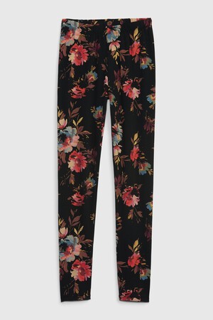 Kids Cotton Floral Leggings