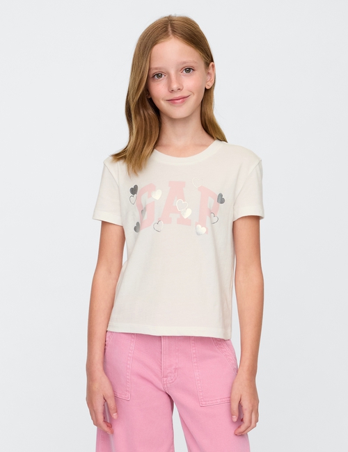 Kids Metallic Logo T-Shirt