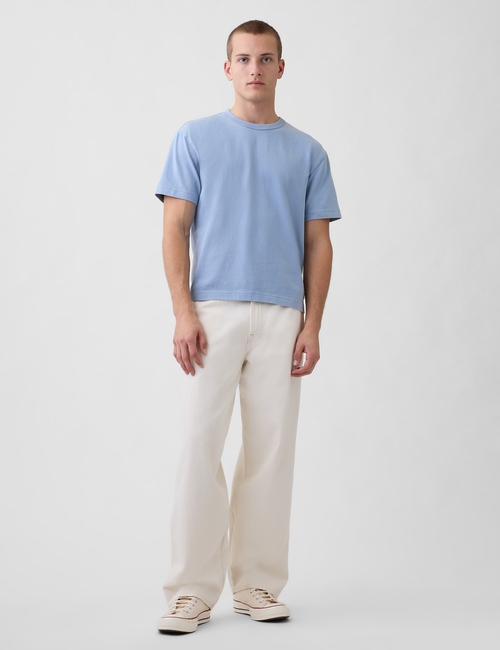 Adult Heavyweight Crop T-Shirt