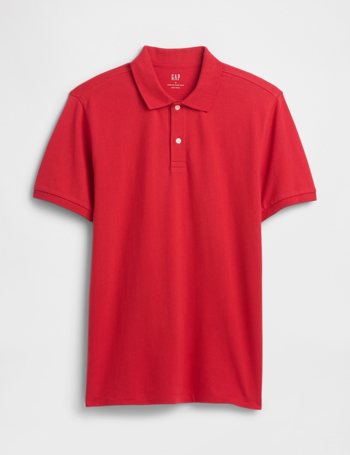 Stretch Pique Polo Shirt