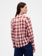 Voile Plaid Shirt