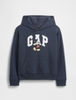 GapKids × Disney Mickey Mouse Relaxed Logo Hoodie