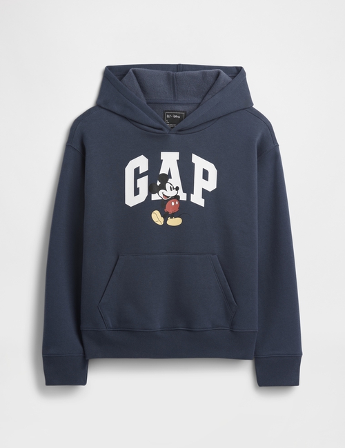 GapKids × Disney Mickey Mouse Relaxed Logo Hoodie