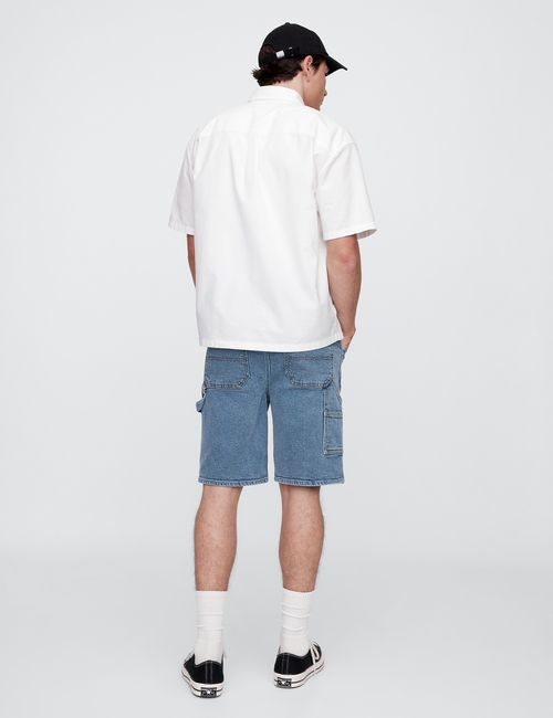 9" Denim Carpenter Shorts