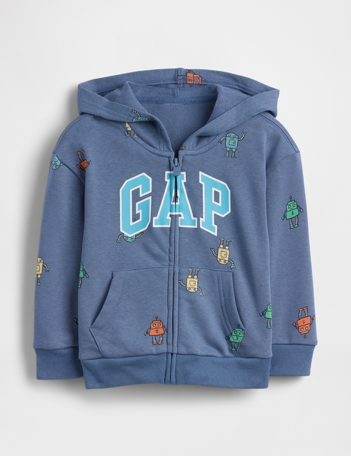 babyGap Relaxed Logo French Terry Zip Hoodie