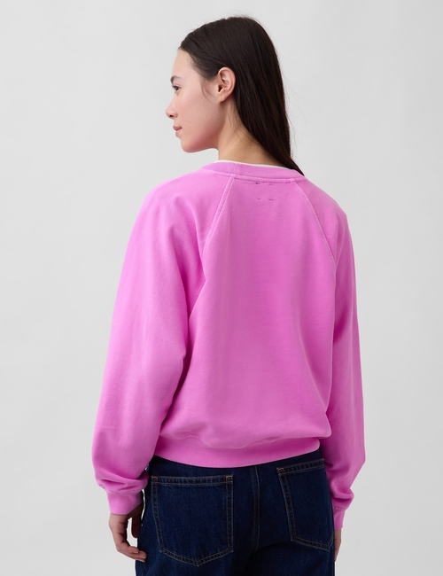 French Terry Raglan Logo Sweatshirt