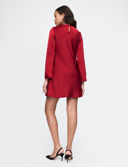 Recycled Satin Mini Dress