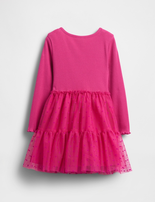 Baby & Toddler Tulle Mixed Media Dress