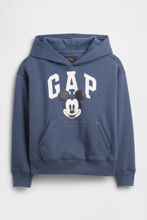 GapKids × Disney Mickey Mouse Relaxed Logo Hoodie