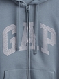 Relaxed Gap Logo Zip Hoodie