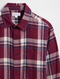Flannel Shirt in Boxy Fit