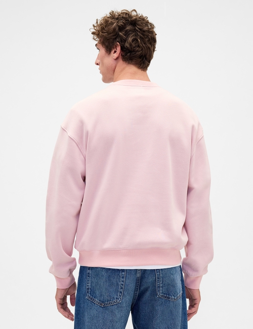 VintageSoft Oversized Logo Sweatshirt