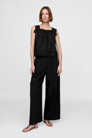 GAP X DOEN PLEAT TWILL PNT