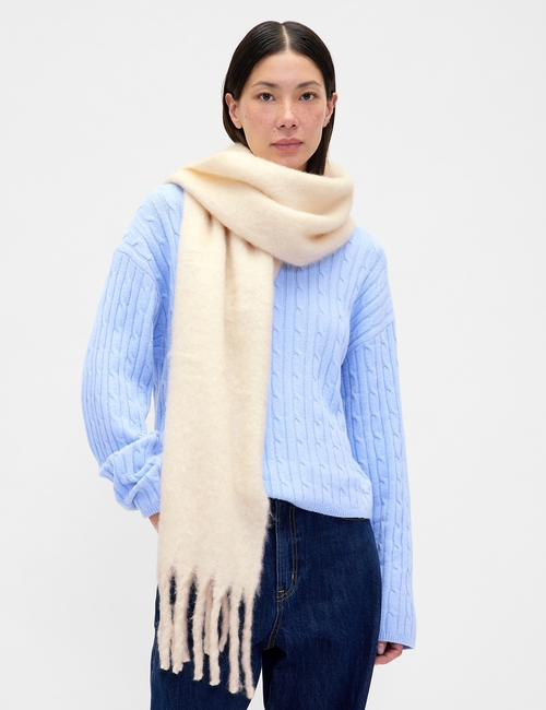HO25 BRUSHED SCARF